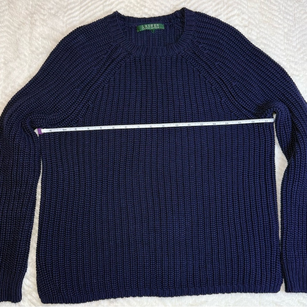 Ralph Lauren Women’s Deep Blue Crewneck Sweater